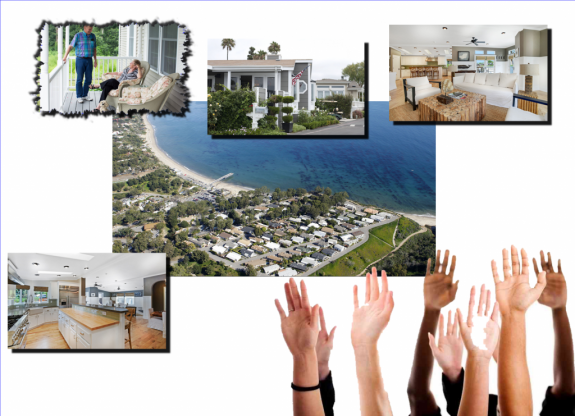 collage-wall-street-journalcreditmillion-dollar-manufactured-homes-paradise-cover-malibu-ca-npr-org-hands-raised2-mhlivingnews-com-1024x741-575x416