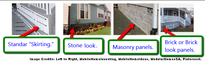 Insulated Skirting For Mobile Homes Home Mybios   Types Of Skirting For Manufactured Mobile Homes Creditshown Posted Manufacturedhomelivingnews Com  