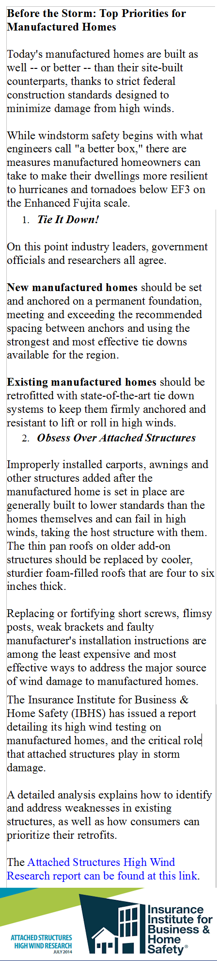 BeforeTheWindHurricanTornadoStormTopPrioritiesManufacturedHomes-postedMHLivingNews-comALL