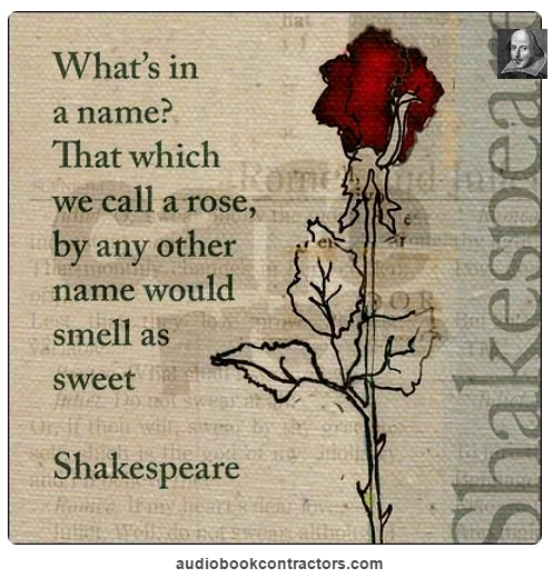 williamshakespearerosebyanyothernameassweet