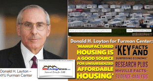 DonaldH.LaytonFurmanCenterManufacturedHousingGoodSourceUnsubsidizedAffordableHousingKeyFactSurprisingEconomicResearchMHVilleFactsEvidenceAnalysisMobileManufacturedHomeMHLivingNewsPhotoPictureIllustration